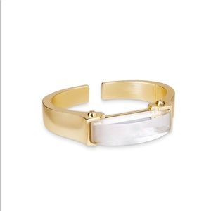 Kendra Scott Kailey Hinge Bracelet Ivory MOP